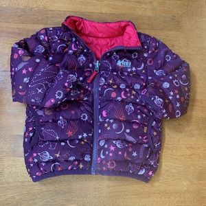 REI Toddler reversible coat
